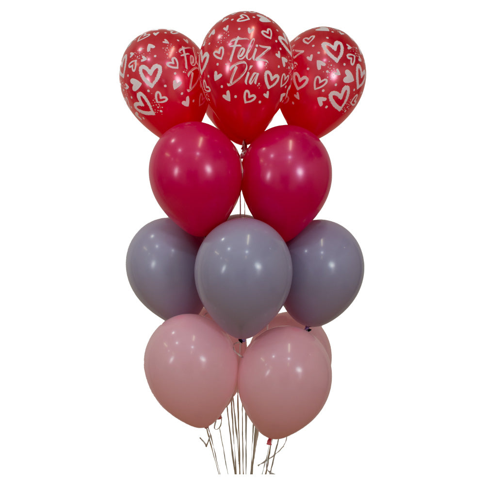 Happy Day Shiny Hearts Bouquet