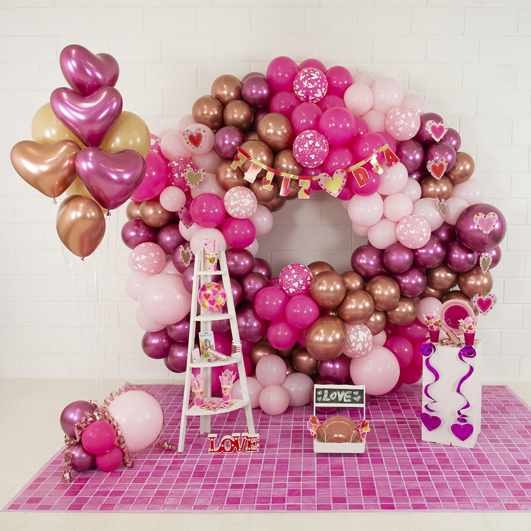 Assorted Hearts Decoration