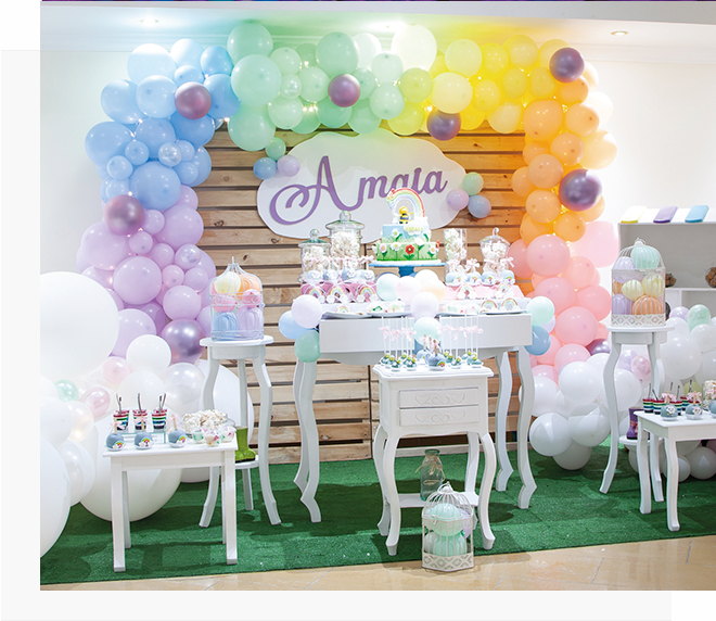 A TENDER PARTY IN PASTEL TONES