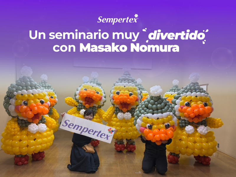 A Christmas Darko Duck came to life in Japan with our LINK-O-LOON®