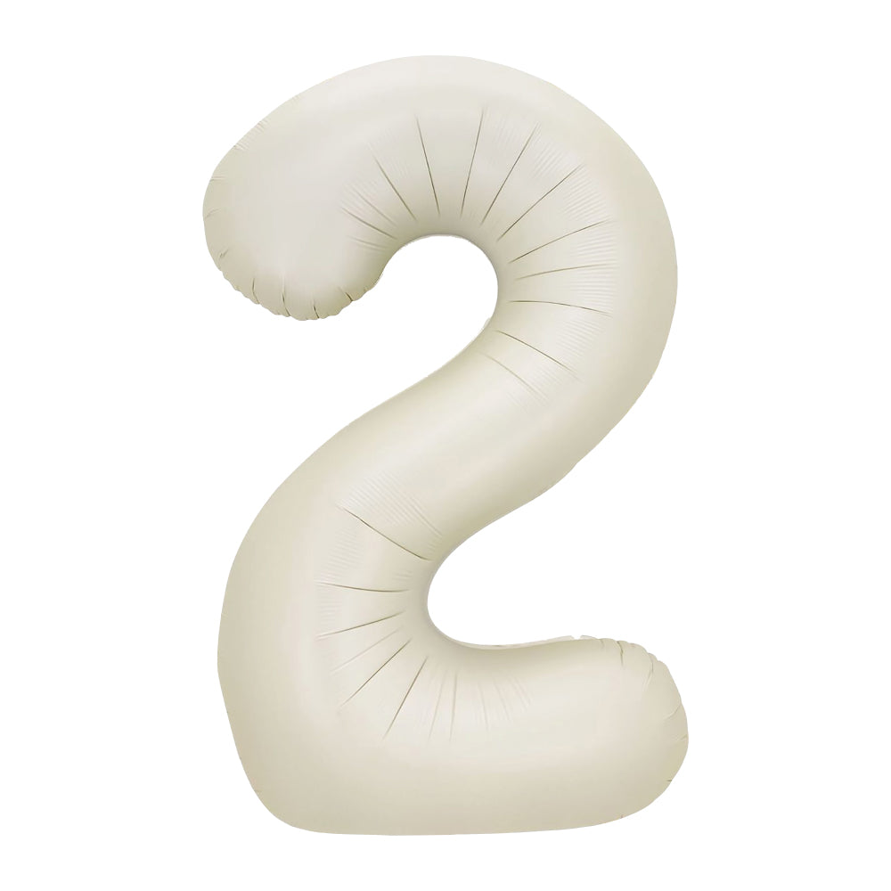 METALLIC BALLOON NUMBER 2 SAND SEMPERTEX COLOMBIA Sempertex metallic-balloon-number-2-sand-sempertex-colombia-sempertex