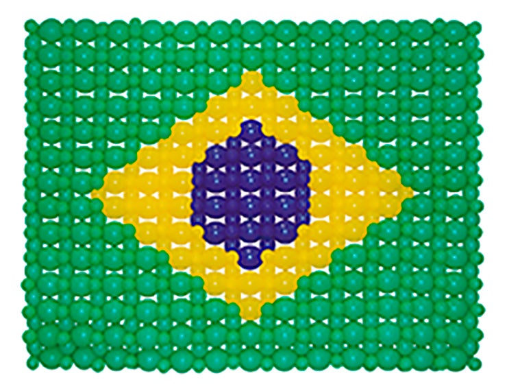 BRAZIL FLAG MURAL