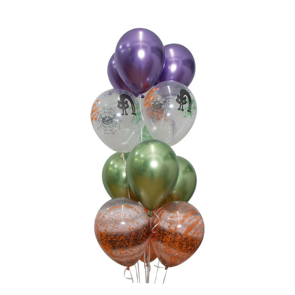 Happy Halloween - Violeta - Verde Lima