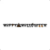 CARTEL DE LETRAS HAPPY HALLOWEEN