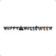 CARTEL DE LETRAS HAPPY HALLOWEEN
