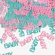 CONFETTI PLASTICO BABY NIÑO O NIÑA
