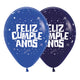 ROUND INFINITY BLUE GALAXY BALLOON