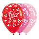GLOBO REDONDO INFINITY® CORAZONES BRILLANTES