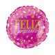 BLUE TERRAZZO HAPPY BIRTHDAY FOIL BALLOON