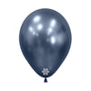 REFLEX GALAXY BLUE ROUND LATEX BALLOONS