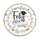 PLATO METALIZADO GRADO