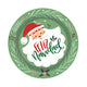 HAPPY SANTA PLATE