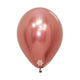 GLOBO REDONDO REFLEX DORADO ROSA