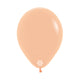 FASHION PEACH ROUND LATEX BALLOON 
