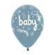 GLOBO REDONDO INFINITY® BABY PASTEL DUSK AZUL