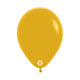 FASHION MUSTARD ROUND LATEX BALLOON 