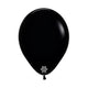 BLACK FASHION ROUND LATEX BALLOON 