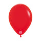 GLOBO LATEX REDONDO FASHION ROJO