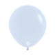 WHITE FASHION ROUND LATEX BALLOON 