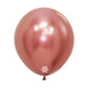 GLOBO REDONDO REFLEX DORADO ROSA