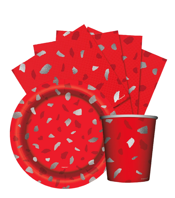 Terrazo Rojo