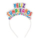 COLORFUL TRIANGLES HAPPY BIRTHDAY TIARA