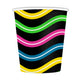 VASO FELIZ CUMPLEAÑOS FLUORESCENTE
