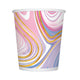 VASO MARMOLEADO ROSA