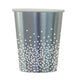 SILVER CONFETTI METALLIC TUMBLER