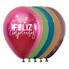 VIBRANT FC ROUND LATEX BALLOONS