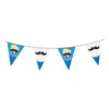 FOIL PARTY MUSTACHE BANNER