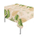 MANTEL PEVA RECTANGULAR HOJAS TROPICALES