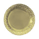 MATTE CHAMPAGNE TRIANGLE PLATE