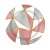 DELUXE FOIL GEOMETRIC PLATE