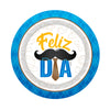 PARTY MUSTACHE PLATE