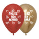 GLOBO REDONDO FELIZ DIA MAMA CORAZONES