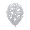 GLOBO REDONDO INFINITY® GRADO SATIN PLATA