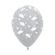 GLOBO REDONDO INFINITY® GRADO SATIN PLATA