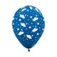 GLOBO REDONDO INFINITY® GRADO METAL AZUL