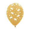 GLOBO REDONDO INFINITY® GRADO METAL DORADO