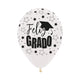 GLOBO REDONDO INFINITY® MENSAJES GRADO FASHION TRANSPARENTE