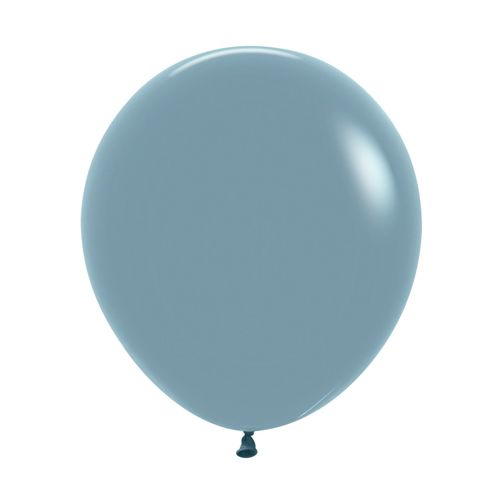 ROUND LATEX BALLOON PASTEL DUSK BLUE | LATEX | SEMPERTEX– Sempertex