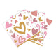 SERVILLETA CORAZONES BRILLANTES
