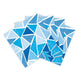 BLUE TRIANGLE NAPKIN