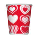 POLKA HEARTS GLASS 