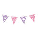 FOIL LILAC - PINK PAW PRINTS BANNER